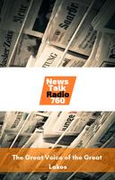 WJR 760 AM Detroit 海报
