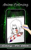 Anime Manga Coloring Book - Dessin animé capture d'écran 2