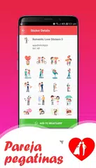 Descargar APK de paquete de pegatinas de amor para WhatsApp