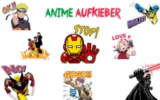 Anime-Sticker für WhatsApp - (WAStickerApps) Plakat