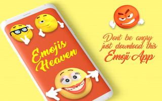 HD Emoji Stickers : Big Smileys for WhatsApp imagem de tela 1