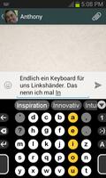 Dextr Alphabetisches Keyboard 2.0 Plakat