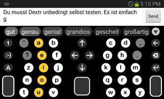 Dextr Alphabetisches Keyboard 2.0 Screenshot 1