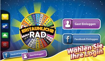 Erstaunliche Rad–Wort & Phrase Affiche