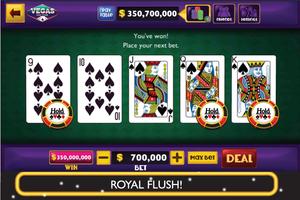 Vegas Online Video Poker Plakat