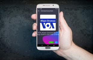 VOA Afaan Oromoo Radio App Station USA Free Online Affiche