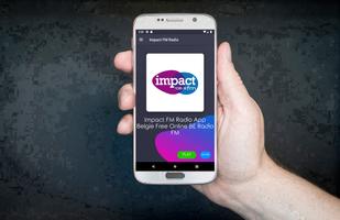 پوستر Impact FM Radio App Belgie Fre