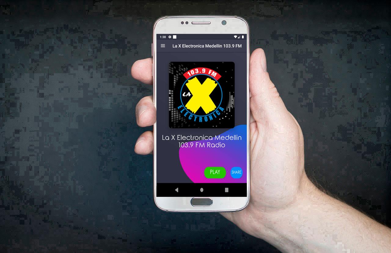 Descarga de APK de La X Electronica Medellin 103.9 FM Radio para Android
