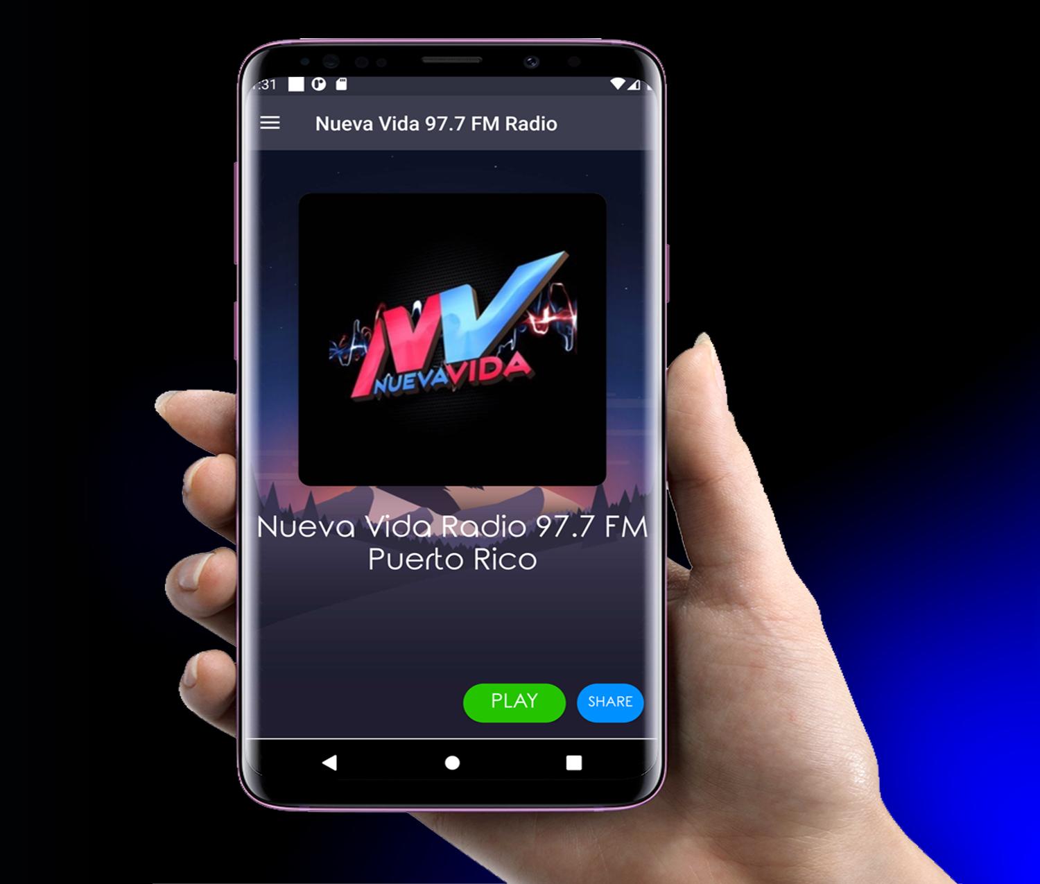 Nueva Vida Radio 97.7 FM Puerto Rico Gratis Online APK voor Android Download