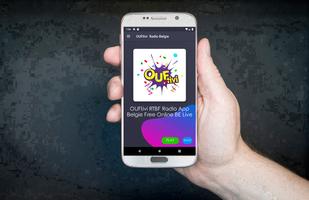 OUFtivi RTBF Radio App Belgie Free Online BE Live Plakat