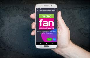 Radio Fantastica Medellin 94.4 FM Colombia 海報