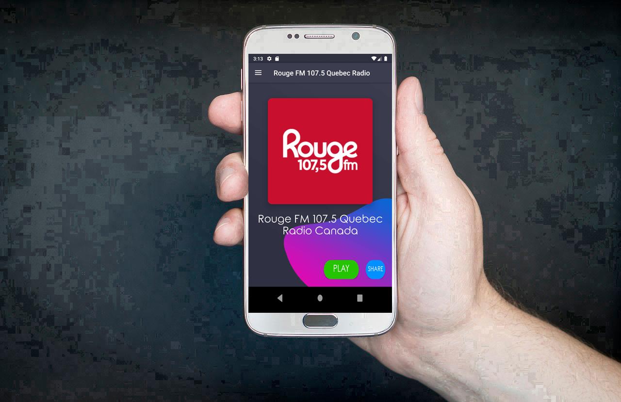 下载Rouge FM 107.5 Quebec Radio Canada Free Online App的安卓版本