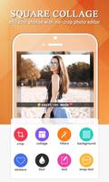 Insta Square Collage Poster