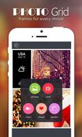 Photo Grid Collage পোস্টার