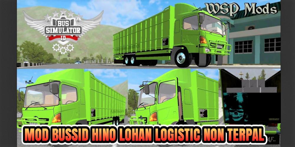 Livery Truk Hino 500 Box download livery bussid stj