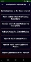 Boost mobile network reset code capture d'écran 2