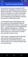 Guide for Unlock APN settings imagem de tela 2