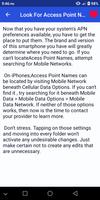 Guide for Unlock APN settings capture d'écran 2