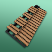 Xylophone 3D ไอคอน
