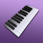 Piano à queue 3D icône