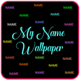 My name live wallpaper icône