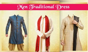 Men Traditional Dresses الملصق