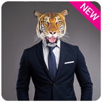 Animal face photo maker icon