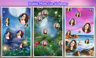 Bubble Photo Live Wallpaper poster
