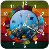 Clock Aquarium Live Wallpaper