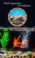 Clock Aquarium Live Wallpaper capture d'écran 3