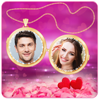 Couple Locket Photo Frames icon