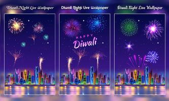 Diwali Night Live Wallpaper poster