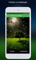 Fireflies Live Wallpaper स्क्रीनशॉट 1