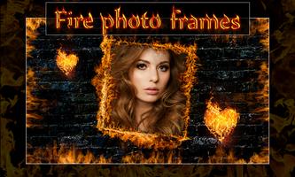 Fire Photo Frames Affiche