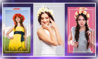 Flower Crown Photo Editor poster