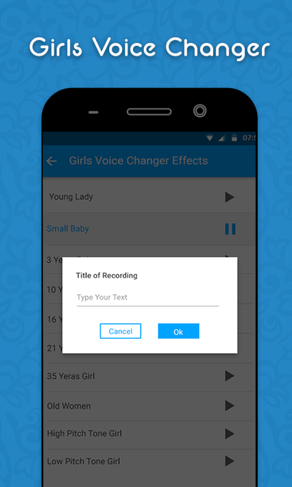 Girls Voice Changer screenshot 5