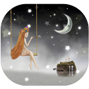 Girl Swing Live Wallpaper APK