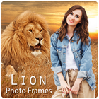 Lion Photo Frames Zeichen