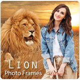 Lion Photo Frames Zeichen
