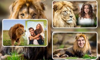 Lion Photo Frames poster