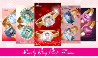 Lovely Ring Photo Frames Affiche