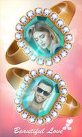 برنامه‌نما Lovely Ring Photo Frames عکس از صفحه