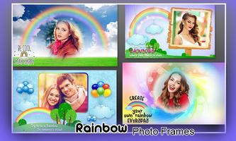 Rainbow Photo Frames Affiche