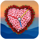 Rose Clock Live wallpaper APK