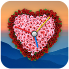 Rose Clock Live wallpaper icon