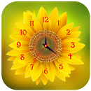Sunflower Clock Live Wallpaper APK