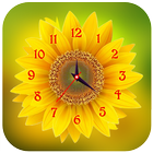 Sunflower Clock Live Wallpaper 图标