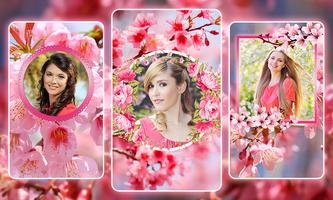 Sakura Photo Frames Poster