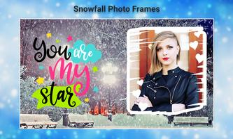Snowfall Photo Frames poster