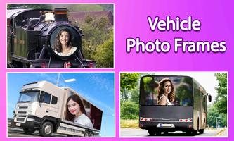 Vehicle photo frames poster